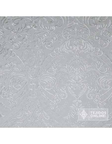 Tul Bordado Blanco Roto Forjas - Tienda de Telas - Imagen 4