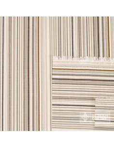 Tela de Toldo Rayas Beige y Gris Fina Teflón  - Telas para Toldos 2