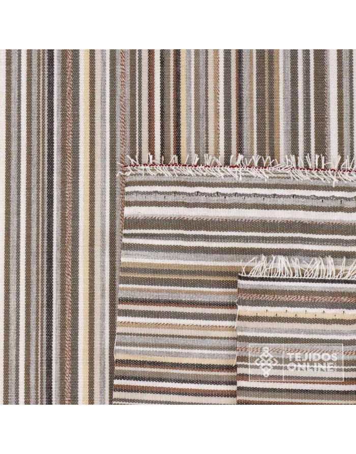 Tela de Toldo Rayas Neutras – Gran Ancho 3,20m | Tejidos Online