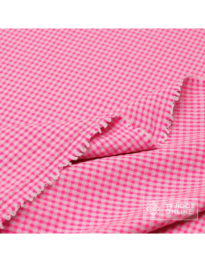 Tela Vichy Seerschuker Cuadro Pequeño – Seerschuker - Imagen 3