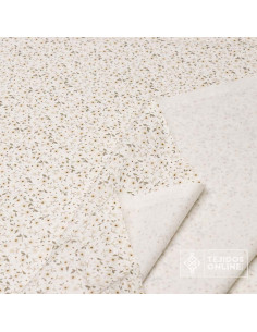 Tela Liberty con Florecitas Beige - 100% Algodón Infantil 2