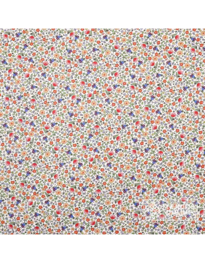 Tela Liberty Flor Amapola - 100% Algodón Infantil - Imagen 3