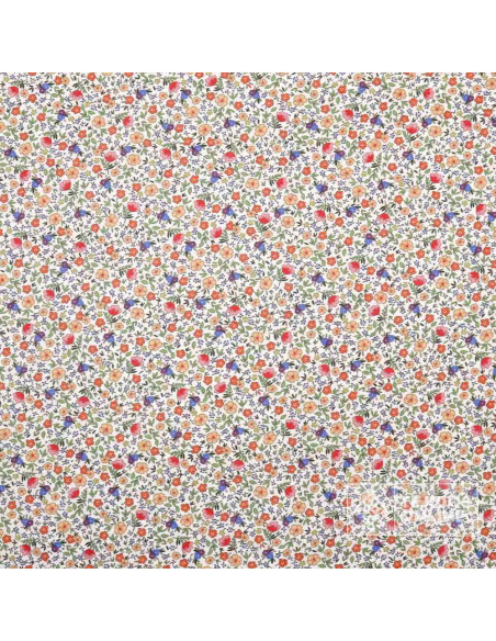Tela Liberty Flor Amapola - 100% Algodón Infantil - Imagen 3