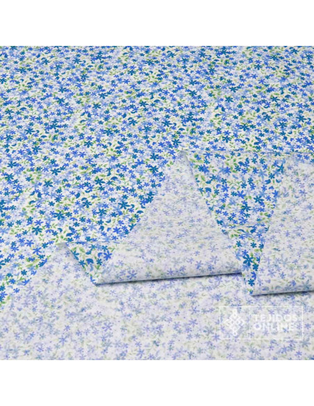 Tela algodón estampado floral ditsy | Tela Estampada de Flores - Imagen 3