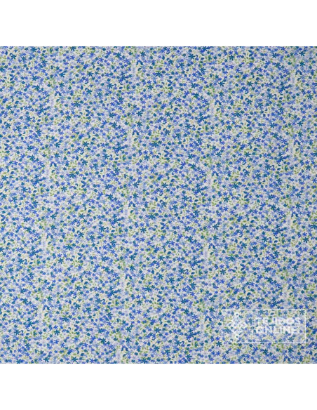 Tela algodón estampado floral ditsy | Tela Estampada de Flores - Imagen 4