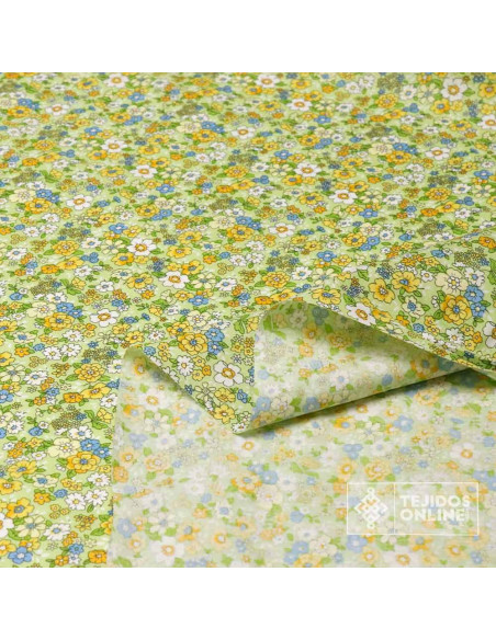 Tela Algodón Estampado Liberty Primavera | Tela de Flores - Imagen 2