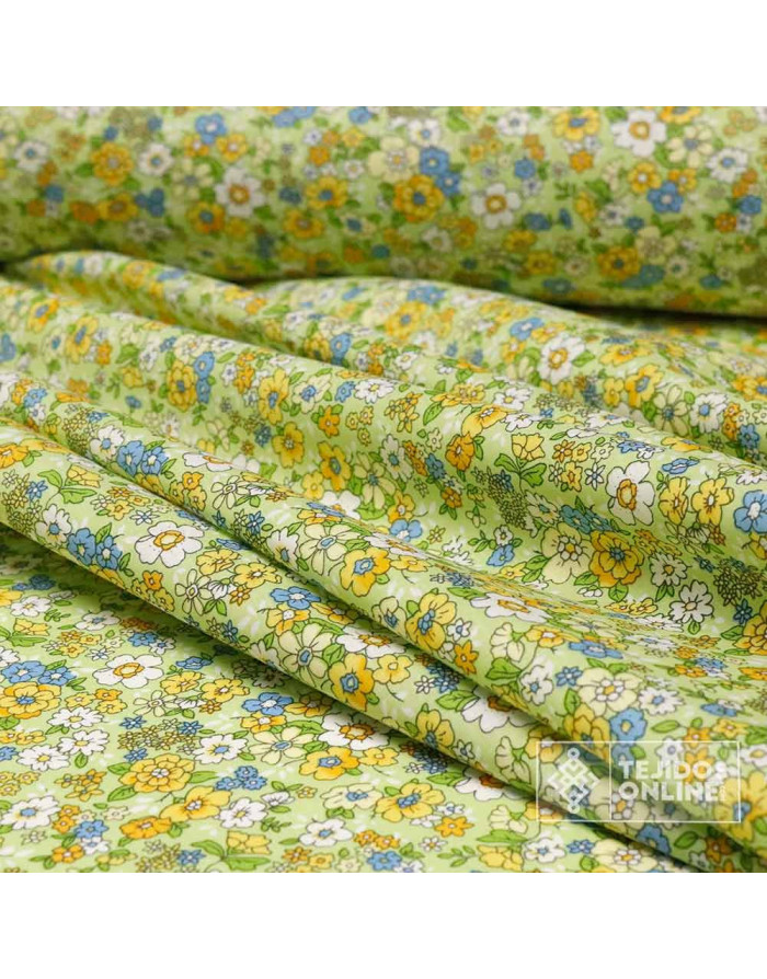 Tela Algodón Estampado Liberty Primavera | Tela de Flores - Imagen 3