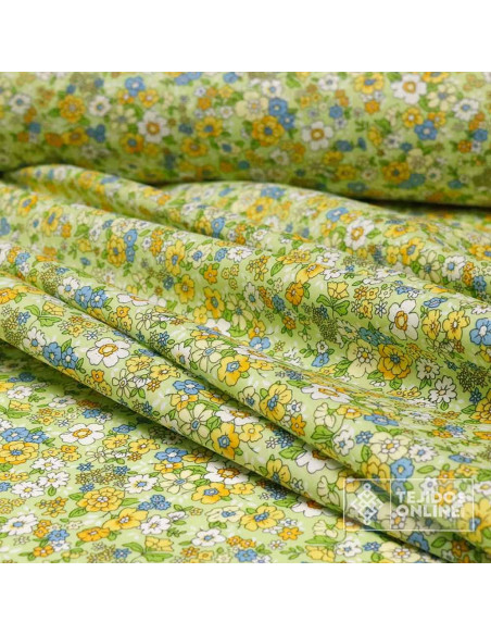 Tela Algodón Estampado Liberty Primavera | Tela de Flores - Imagen 3