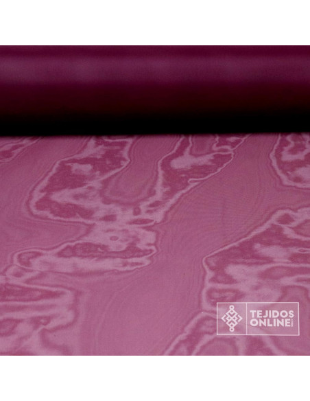 Organdí Berenjena Oscuro - Tela para Levantar Volantes - Tienda Telas - Imagen 2
