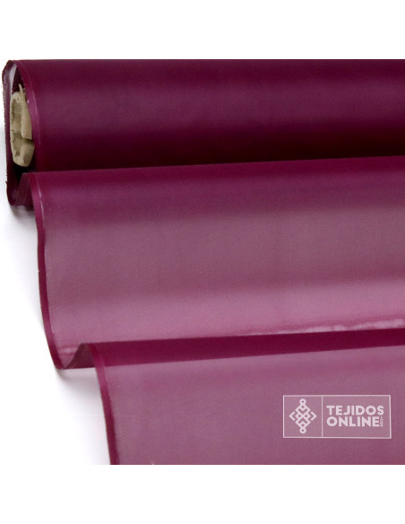 Organdí Berenjena Oscuro - Tela para Levantar Volantes - Tienda Telas - Imagen 1