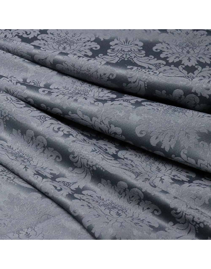 Damasco Gris Ceniza Versace - Retal - Telas de Damasco - Imagen 2