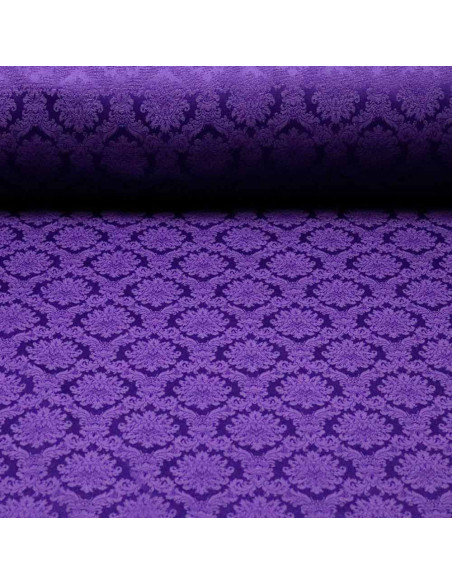 Damasco Morado Aragón - Retal - Telas de Damasco - TelasOnline - Imagen 1