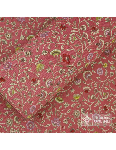 Tela Flor Mini para Traje de Fallera | Tejidos Online - Imagen 4
