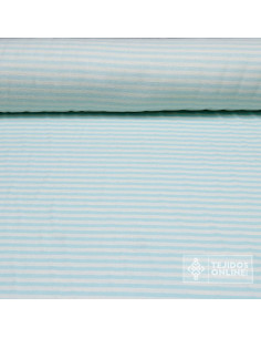 Tela Rayas Algodón  - Tejidos de Algodón para Ropa - Imagen 2