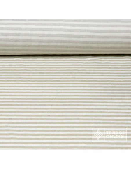 Tela Rayas Algodón  - Tejidos de Algodón para Ropa Tela Rayas Algodón  - Tejidos de Algodón para Ropa