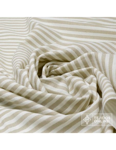 Tela Rayas Algodón  - Tejidos de Algodón para Ropa Tela Rayas Algodón  - Tejidos de Algodón para Ropa