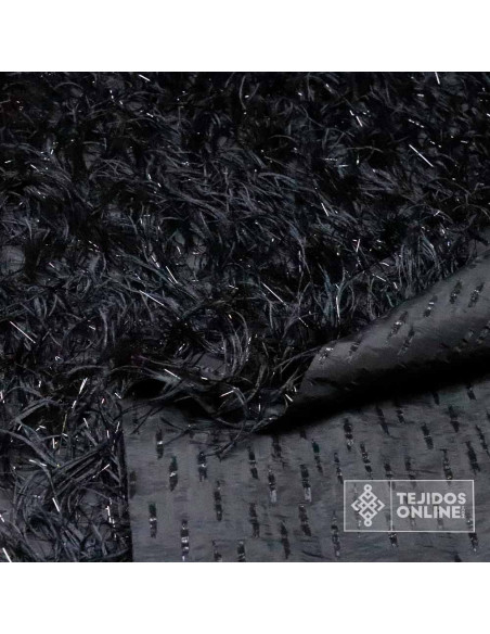 Tela Fantasía Flecos | Telas Exclusivas para Diseños de Moda - Imagen 2