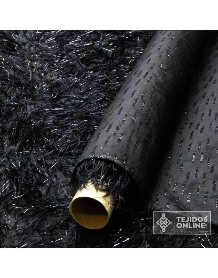 Tela Fantasía Flecos | Telas Exclusivas para Diseños de Moda - Imagen 4