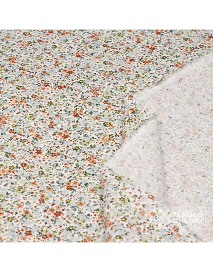 Viella Flores Bellas Juana | 100% Algodón | Estampado Floral - Imagen 3