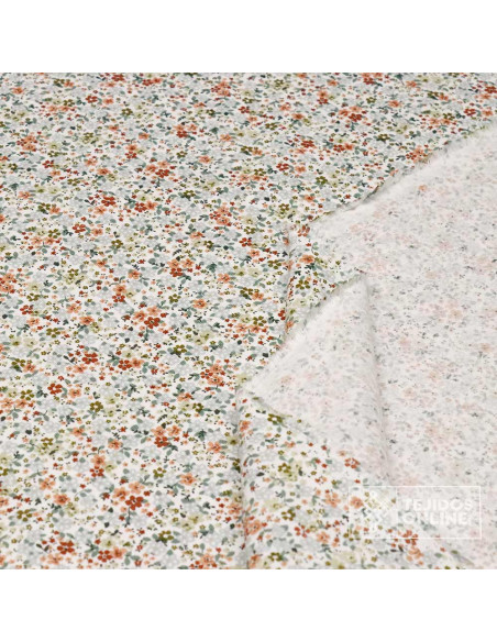 Viella Flores Bellas Juana | 100% Algodón | Estampado Floral - Imagen 3