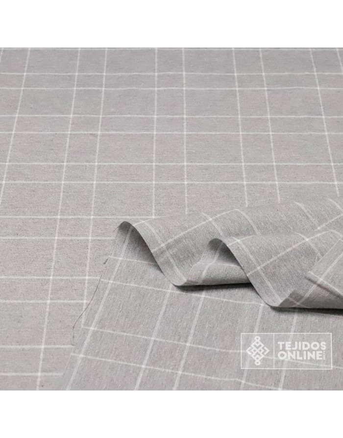 Tela Cuadro Escoces Gris - Telas de Cuadros - Telas Online