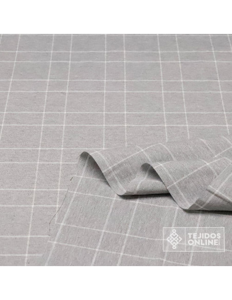 Tela Cuadro Escoces Gris - Telas de Cuadros - Telas Online Tela Cuadro Escoces Gris - Telas de Cuadros - Telas Online