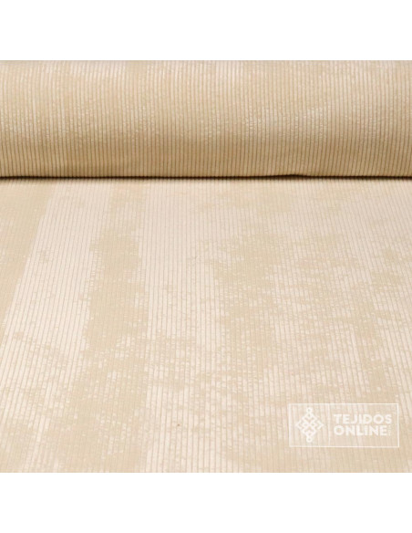 Tela Pana Beige - Telas de Pana - Tienda de Telas - Imagen 1