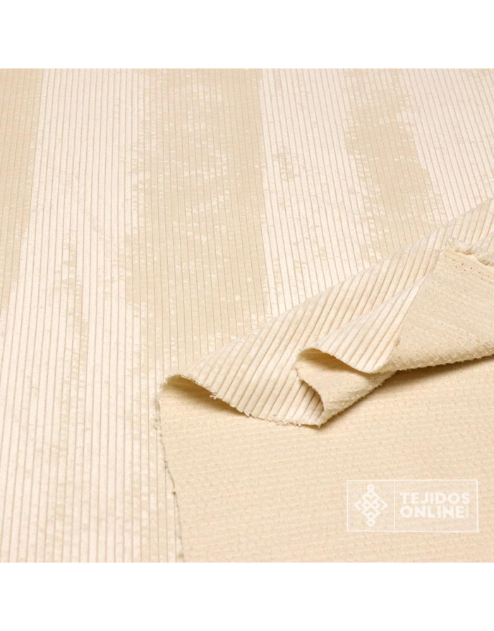 Tela Pana Beige - Telas de Pana - Tienda de Telas - Imagen 2