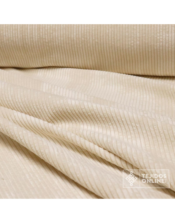 Tela Pana Beige - Telas de Pana - Tienda de Telas - Imagen 3