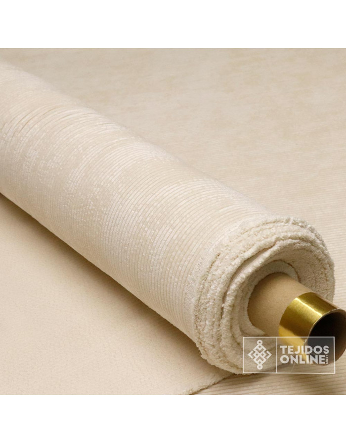 Tela Pana Beige - Telas de Pana - Tienda de Telas - Imagen 4