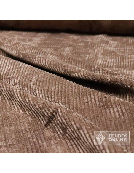 Tela Pana Marrón - Telas de Pana - Tienda de Telas - Imagen 3