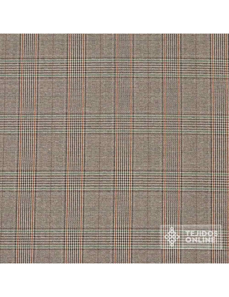 Tela Principe de Gales Rayas Caldera- Venta de Telas - Imagen 3