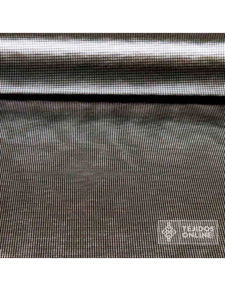 Licra Fantasía Cuadros Dorado y Plata - Ideal Para Disfraces - Imagen 1