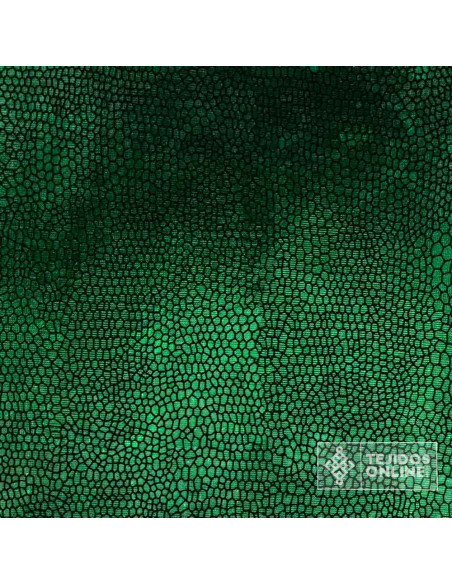 Licra Fantasía Serpinte Verde  - Ideal Para Disfraces de Carnaval - Imagen 2