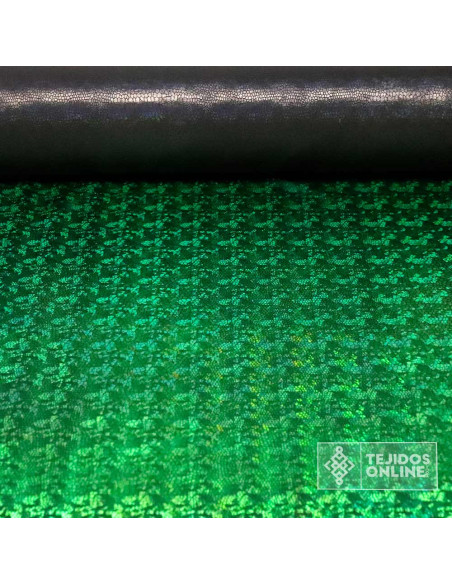 Licra Fantasía Serpinte Verde  - Ideal Para Disfraces de Carnaval - Imagen 1