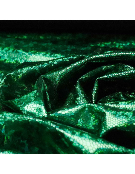 Licra Fantasía Serpinte Verde  - Ideal Para Disfraces de Carnaval - Imagen 5