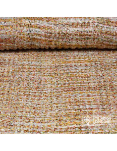 Tela Chanel Tweed Multicolor | Tela Elegante para Chaquetas y Faldas