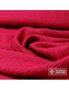 Tela Chanel Rojo Tweed  - Comprar Tela de Chanel - Tela 2