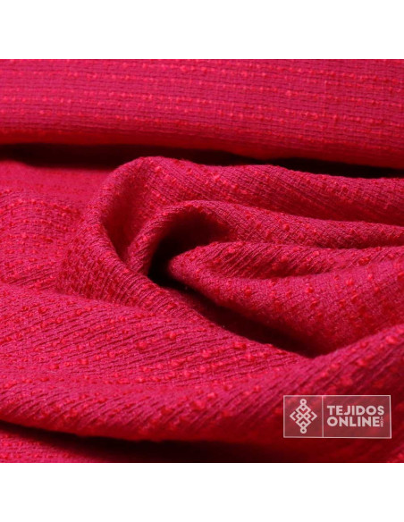 Tela Chanel Rojo Tweed  - Comprar Tela de Chanel - Tela - Imagen 1