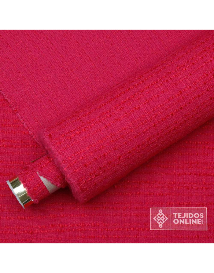 Tela Chanel Rojo Tweed  - Comprar Tela de Chanel - Tela - Imagen 3
