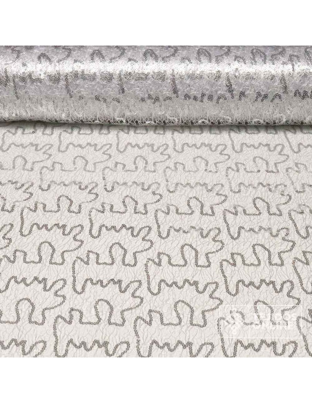 Red Craquelada Fantasía con Lentejuelas | Telas Fantasía - Imagen 1