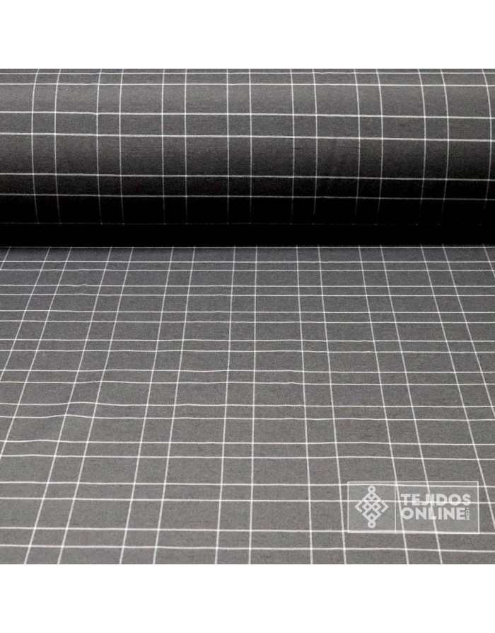 Tela Cuadro Escoces Gris - Telas de Cuadros - Telas Online