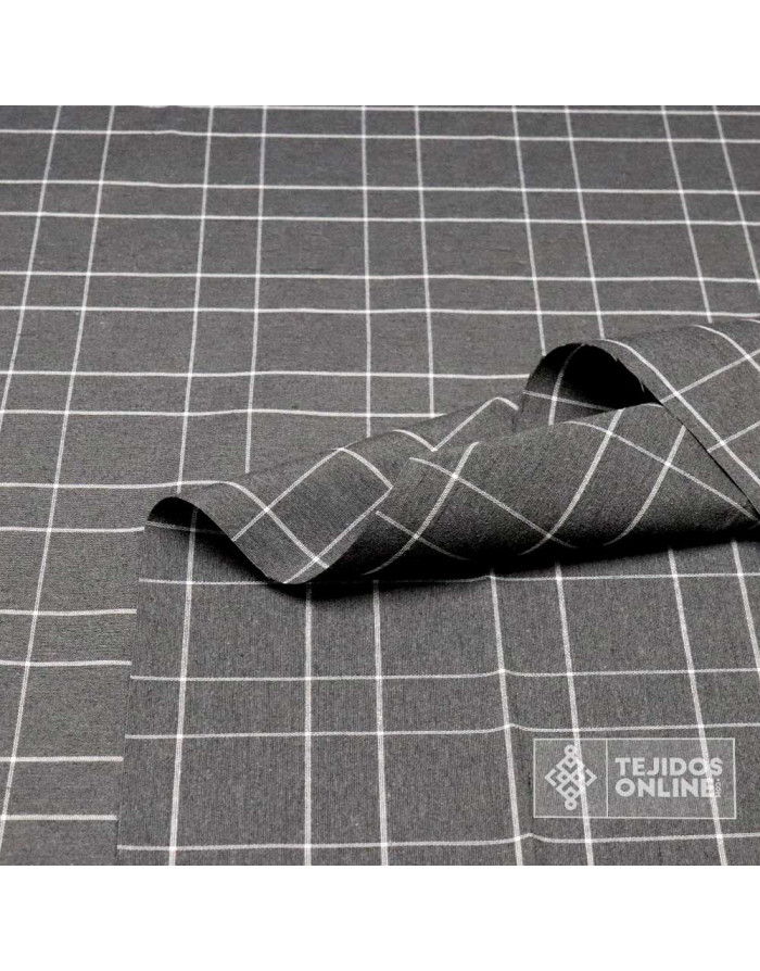 Tela Cuadro Escoces Gris - Telas de Cuadros - Telas Online