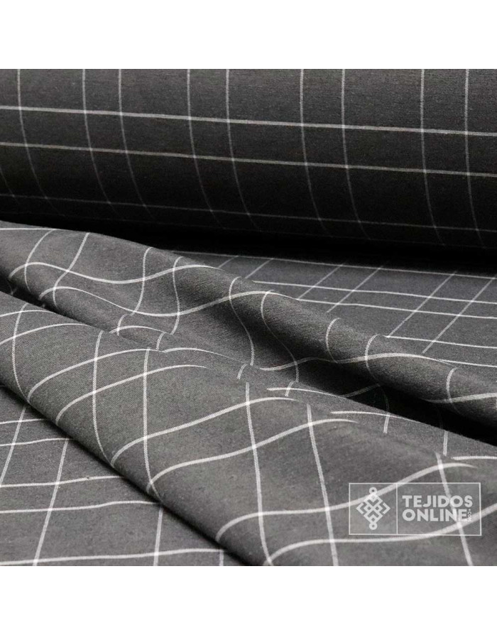 Tela Cuadro Escoces Gris - Telas de Cuadros - Telas Online