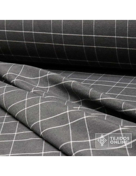 Tela Cuadro Escoces Gris - Telas de Cuadros - Telas Online Tela Cuadro Escoces Gris - Telas de Cuadros - Telas Online