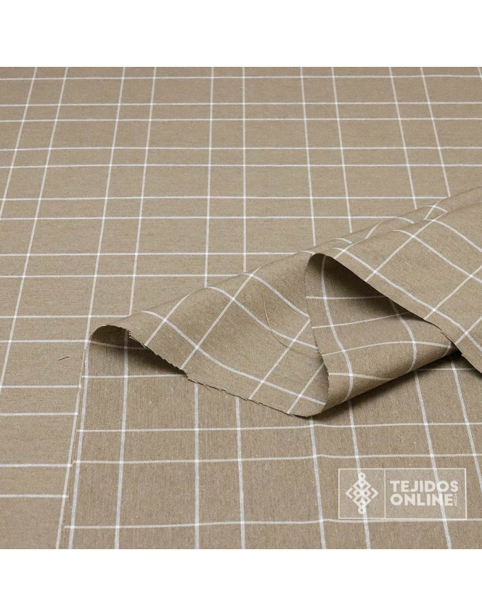 Tela Cuadro Escoces Gris - Telas de Cuadros - Telas Online