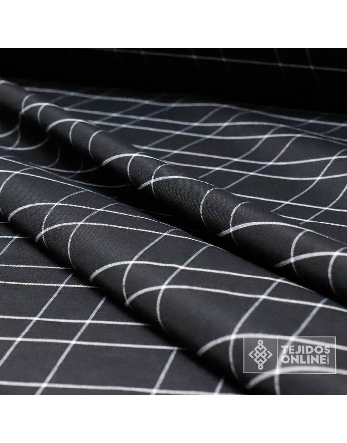 Tela Cuadro Escoces Gris - Telas de Cuadros - Telas Online