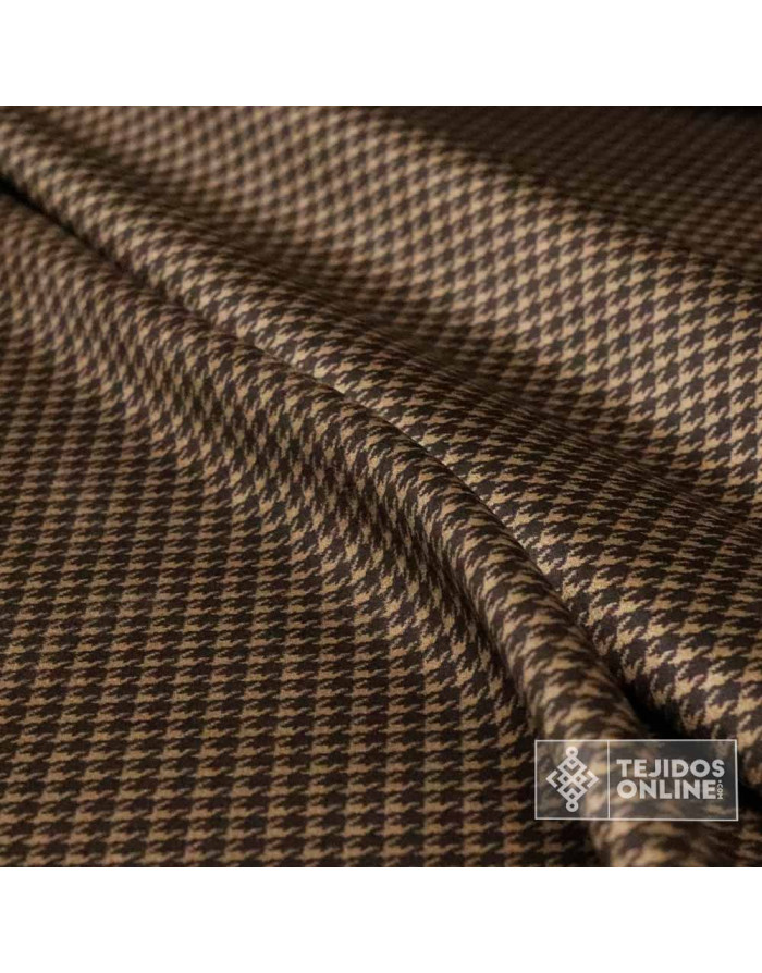 Tela Punto Neopreno Pata de Gallo - Venta de Telas Online