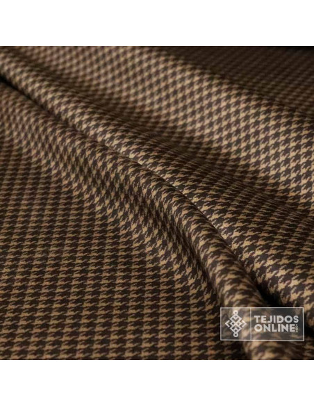 Tela Punto Neopreno Pata de Gallo - Venta de Telas Online Tela Punto Neopreno Pata de Gallo - Venta de Telas Online