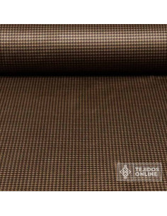 Tela Punto Neopreno Pata de Gallo - Venta de Telas Online